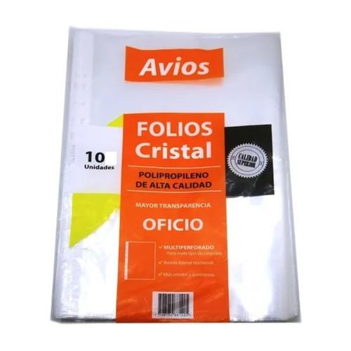 AVIOS FOLIOS X10 OFICIO -1174-